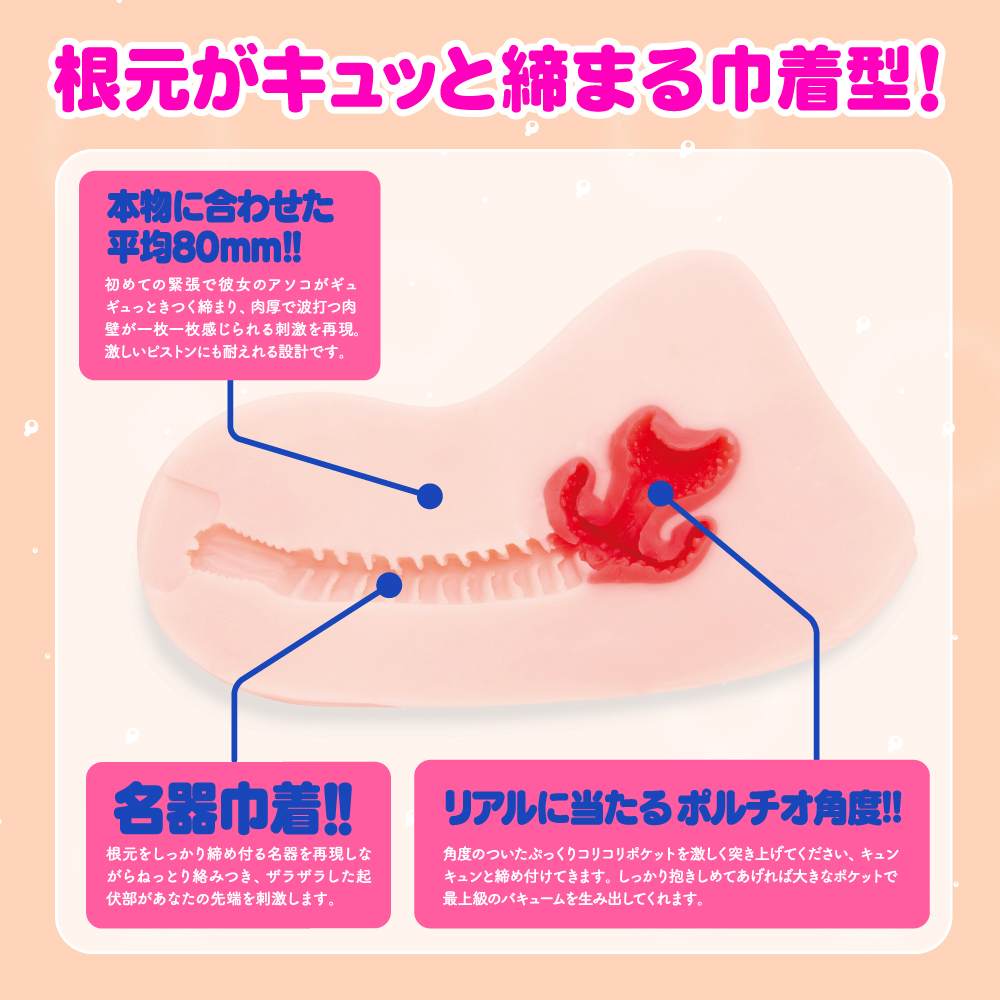 HON-MONO has recreated the feeling of a famous device that t... G Project - Hon-Mono Kinchaku Masturbator photo-2
