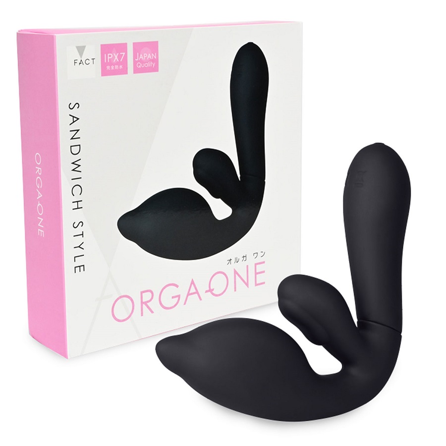 High-quality silicone pleasure toy that can be enjoyed by sa... Fact - Orga-One Vibrator - Black photo-5