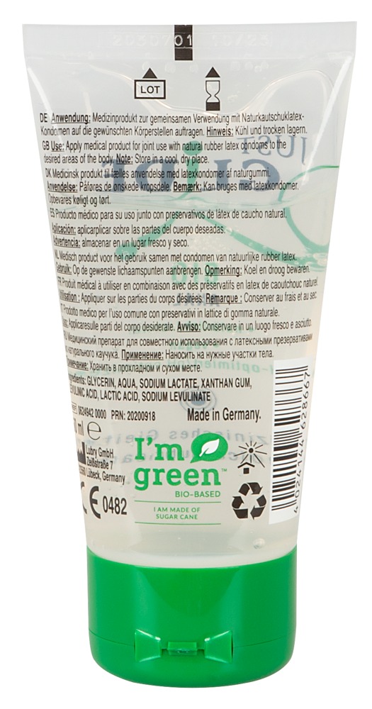 Just Glide Bio is pure nature!
Water-based, natural org... Just Glide - Bio Anal Medical Lube - 50ml photo-3