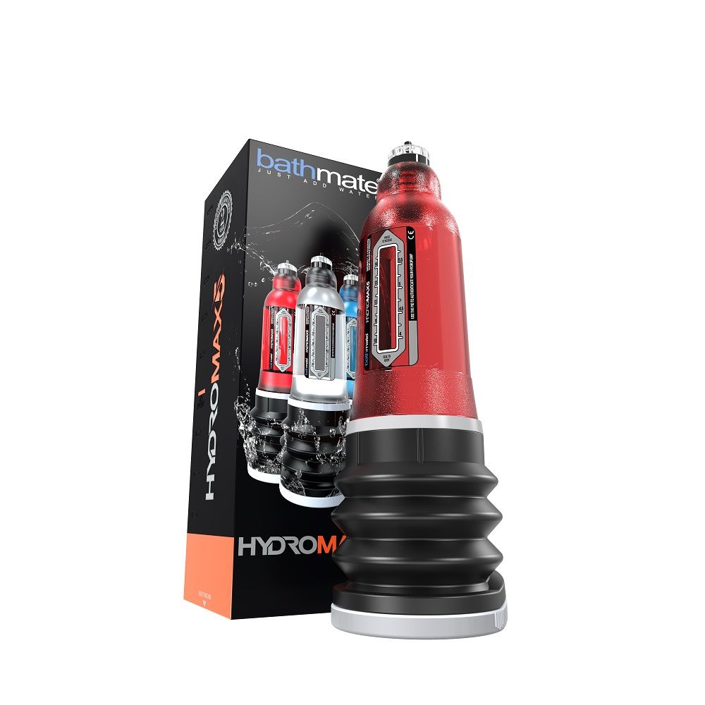 Hydromax系列(以前稱為Hydromax X系列)是Hydro Pump發展的下一個階段。開發創新的Bathmat... Bathmate - Hydromax 5 增大泵 - 紅色 照片-5