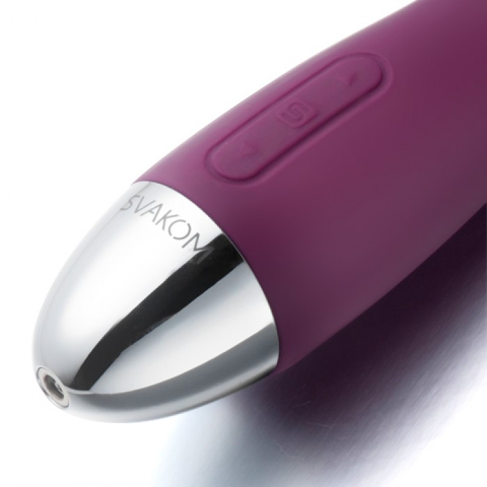 Amy’ s ideal size will make her one of your favorite massage... SVAKOM - Amy Firm G-spot Vibrator - Violet photo-6