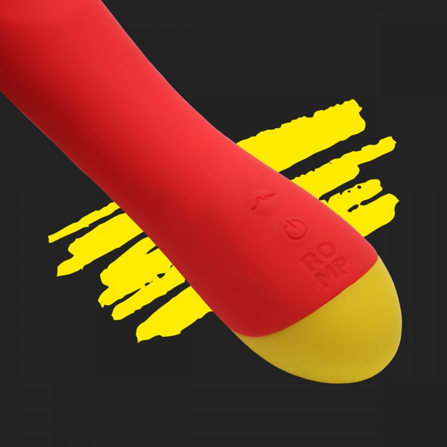 我们想通知您,适用于 Wow Tech 产品(ROMP、Womanizer、We-Vibe、Arcwave)的充电器适配... Romp - Hype G点纹路刺激按摩棒 - 橙色 照片-6