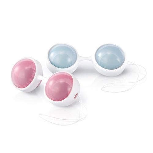 Lelo - Luna Mini Kegel Balls - Petal Pink/Powder Blue photo