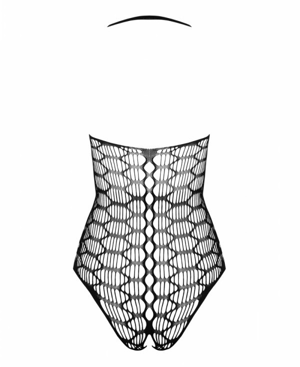 Sexy bodystocking that perfectly fits the figure, emphasizin... Passion - Teddy BS087 - Black photo-6