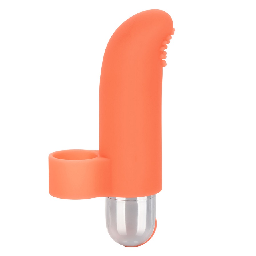 Take pleasure back into your own hands and get playful with ... CEN - Intimate Play Finger Tickler - Orange photo-3