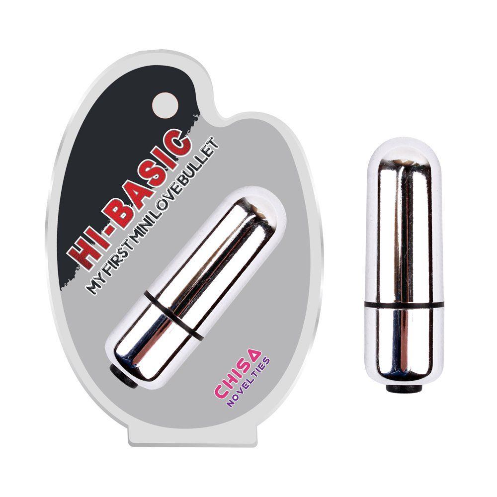 7 Vibrating Functions, Waterproof, Phthalates Free.
Materia... Chisa - My First Mini Love Bullet - Silver photo-2