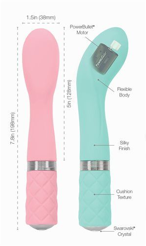 Pillow Talk - Sassy G-Spot Vibe - Teal photo