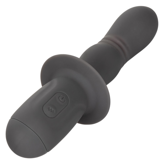 Indulge in unparalleled pleasure with the dual motor Ramrod ... CEN - Ramrod Rocking Vibro Dildo - Black photo-6