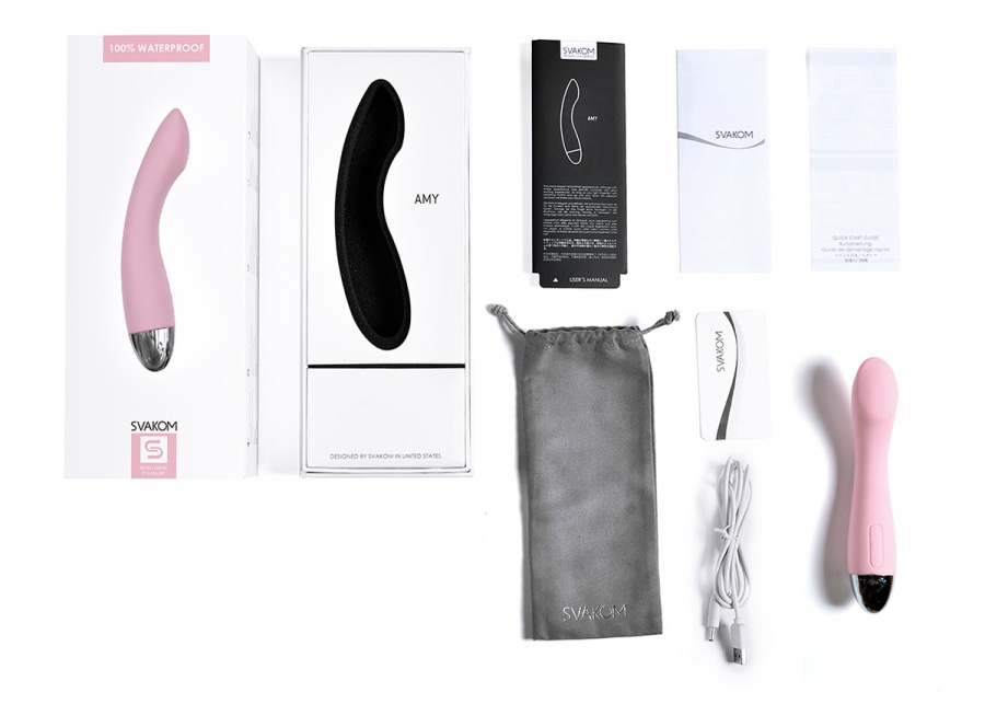 Amy’ s ideal size will make her one of your favorite massage... SVAKOM - Amy Firm G-spot Vibrator - Violet photo-9