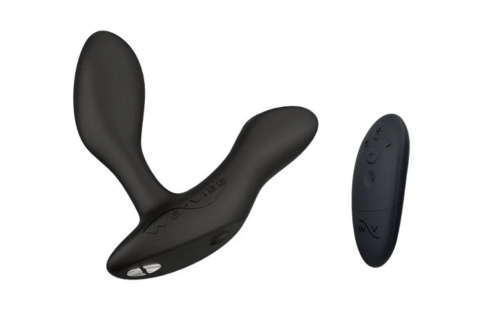 Designed to stimulate the prostate and perineum simultaneous... We-Vibe - Vector Plus Vibrating Prostate Massager - Black photo-3