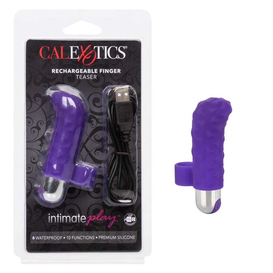 Take pleasure back into your own hands and get playful with ... CEN - Intimate Play Finger Tickler - Purple photo-10
