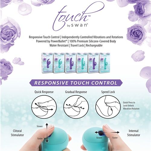 Swan - Touch By Swan 震動棒 - 紫色 照片