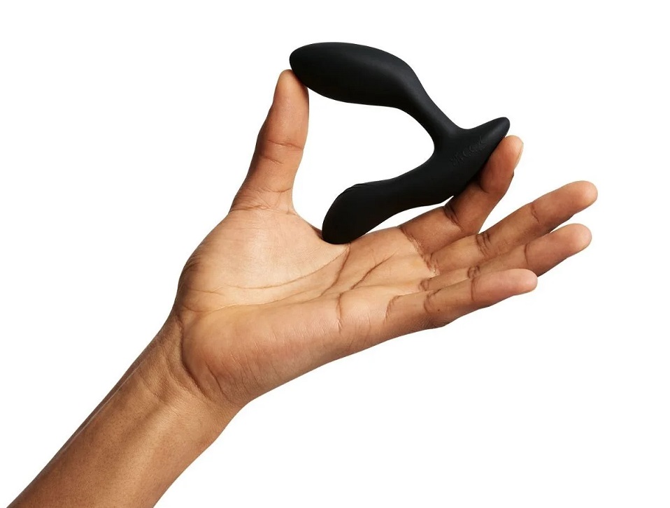 Designed to stimulate the prostate and perineum simultaneous... We-Vibe - Vector Plus Vibrating Prostate Massager - Black photo-4