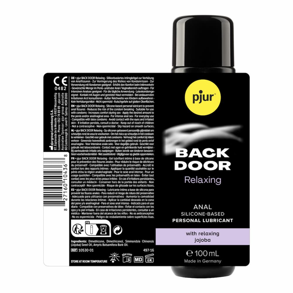 Anal intercourse, particularly of the more vigorous variety,... Pjur - Back Door Relaxing Silicone Anal Glide - 250ml photo-4