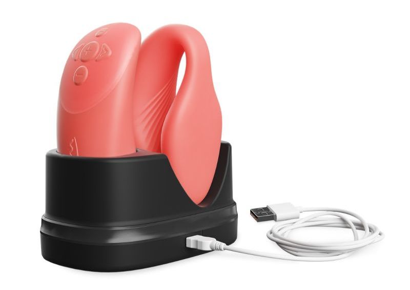 Two become one – the only remote controlled couples toy that... We-Vibe - Chorus - Crave Coral photo-10