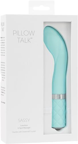 Pillow Talk - Sassy G-Spot Vibe - Teal photo