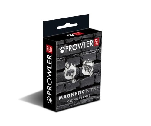 Prowler - Magnetic Nipple Crown Clamps - Silver 照片