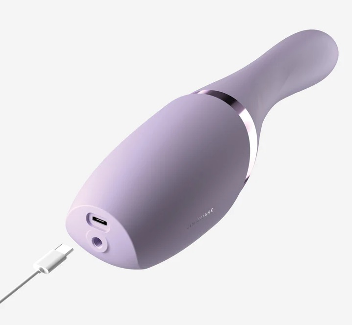 Get ready for lift-off! The Hello Bang, our newest and most ... JimmyJane - Hello Bang Thrusting Massager - Purple photo-7