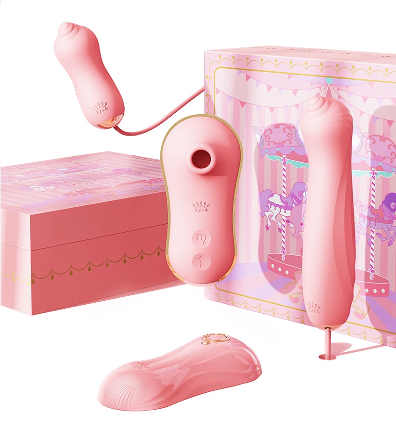 Inspired by unicorns in mythology, they symbolize purity, no... Zalo - Unicorn APP Massager Set - Strawberry Pink photo-24