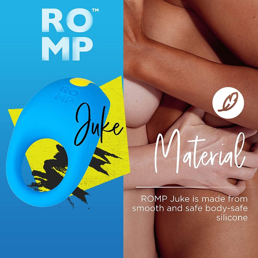 我們想通知您,適用於 Wow Tech 產品(ROMP、Womanizer、We-Vibe、Arcwave)的充電器適配... Romp - Juke 震動環 - 藍色 照片-13