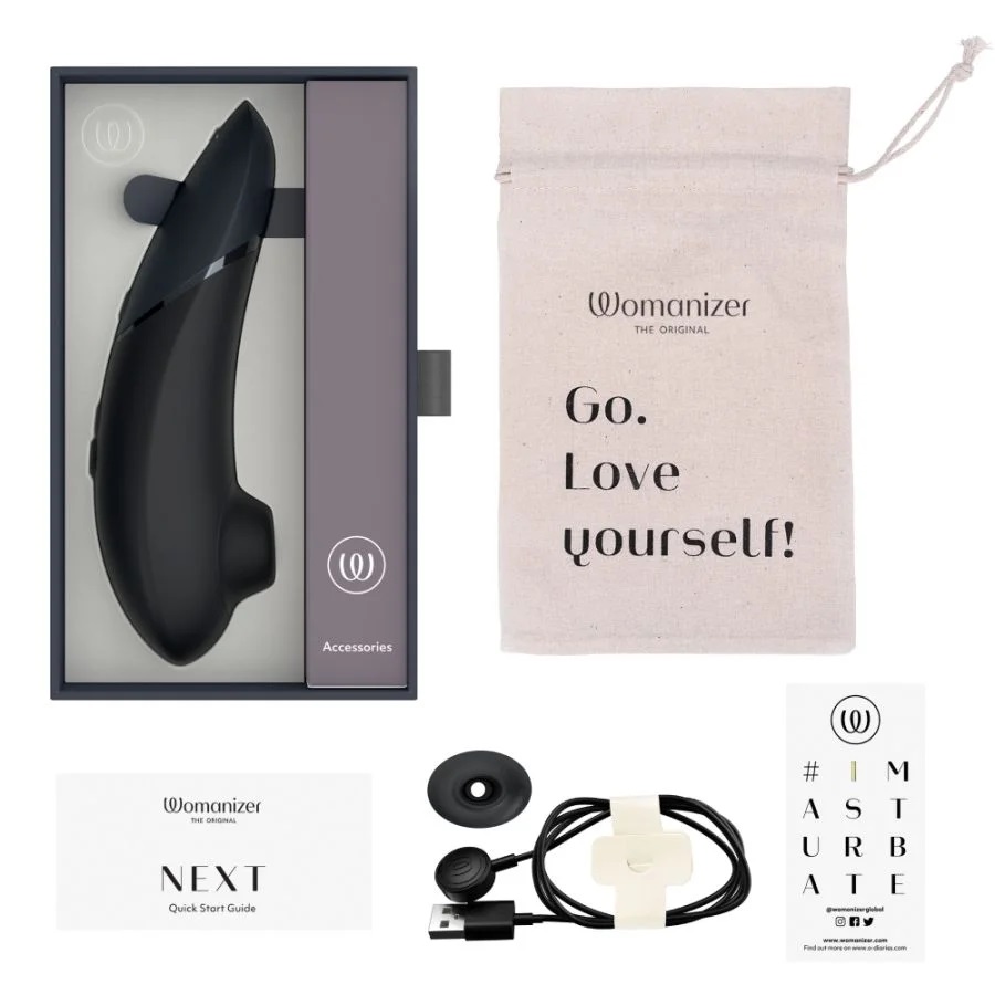 The Womanizer Next Clitoral Stimulator features advanced 3D ... Womanizer - Next - Black photo-14