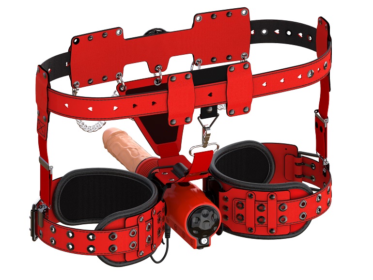 Input voltage: 100-240V,50/60HZ
Rated power: 25W
Reciprocati... Z-Sex - Sex Machine X4 Wearable - Red Flesh photo-2
