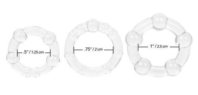 Ring the changes with the exotic Island Rings.
The trio of ... CEN - Island Rings - Clear photo-7