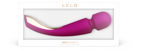 Lelo - Smart Wand 2 全身按摩棒 大碼 - 深玫瑰色 照片
