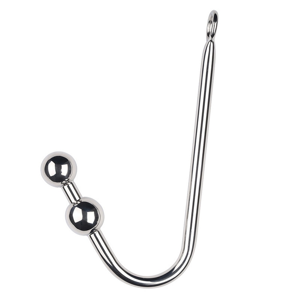 An adult hook is a method of intense stimulation and visual ... SMVIP - Collar w 2 Balls Anal Hook photo-5