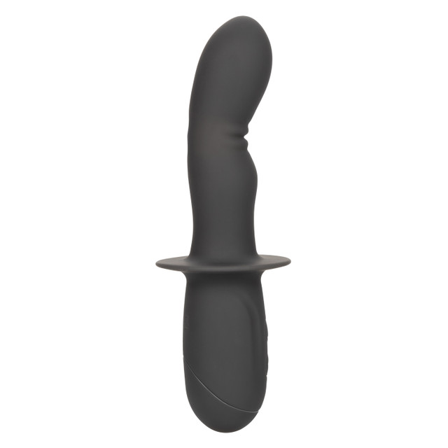 Indulge in unparalleled pleasure with the dual motor Ramrod ... CEN - Ramrod Rocking Vibro Dildo - Black photo-4