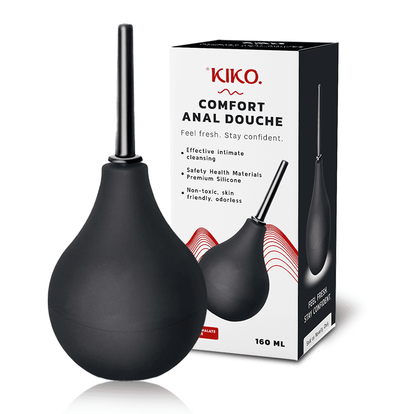 對於那些在肛交前尋求乾淨、自信和舒適體驗的人來說,KIKO 舒適肛門沖洗器是必備品。其簡單而有效的設計讓初學者和經驗豐富... KIKO - 舒適肛門沖洗器 照片-10