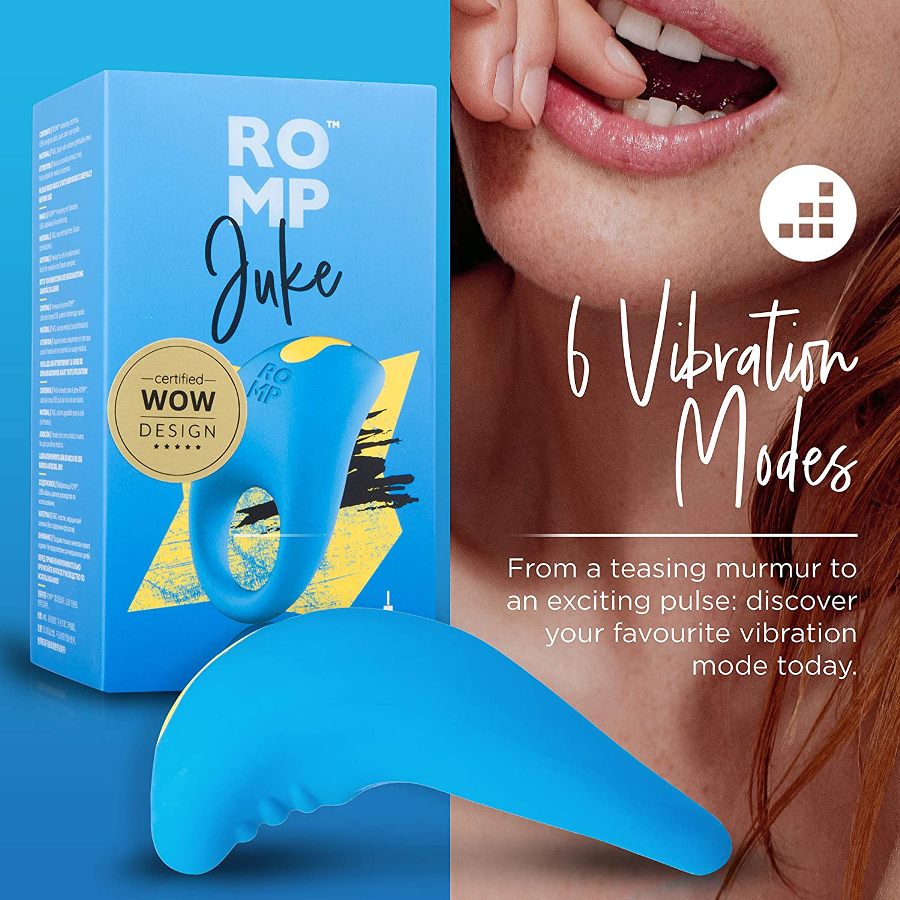 我們想通知您,適用於 Wow Tech 產品(ROMP、Womanizer、We-Vibe、Arcwave)的充電器適配... Romp - Juke 震動環 - 藍色 照片-11