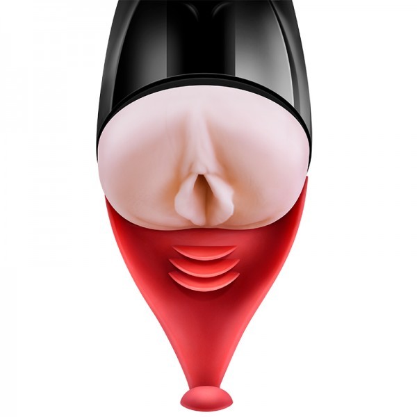 Pressure Sensitive Auto-sucking
Vibrating tongue to stimula... Erocome - Taurus Masturbator - Black photo-3