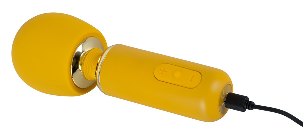 Small, compact, powerful massage wand!
Dynamic, yellow massa... YNF - Wand Massager - Yellow photo-9