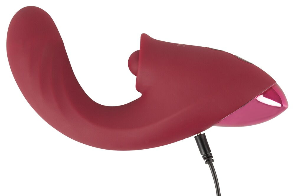 The lightweight and easy-to-use 3 Function Vibrator from Jav... Javida - Thrusting 3 Function Vibrator - Purple photo-9
