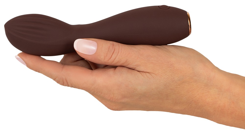 The vibrator Hazel 05 from You2Toys impresses with its curve... You2Toys - Hazel 05 Vibrator - Brown photo-3