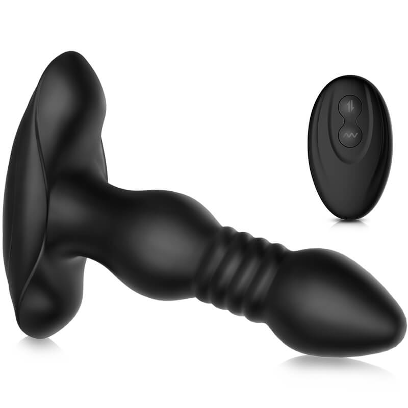 Comaberenices Thrusting Prostate Massager is powered by a Po... Erocome - Comaberenices - Black photo-5