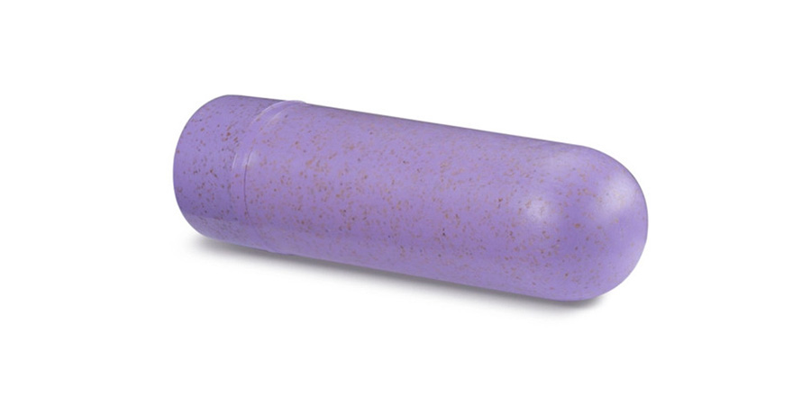 The Gaia Eco Rechargeable Bullet is an eco-conscious vibrato... Gaia - Eco Rechargeable Bullet - Lilac photo-6