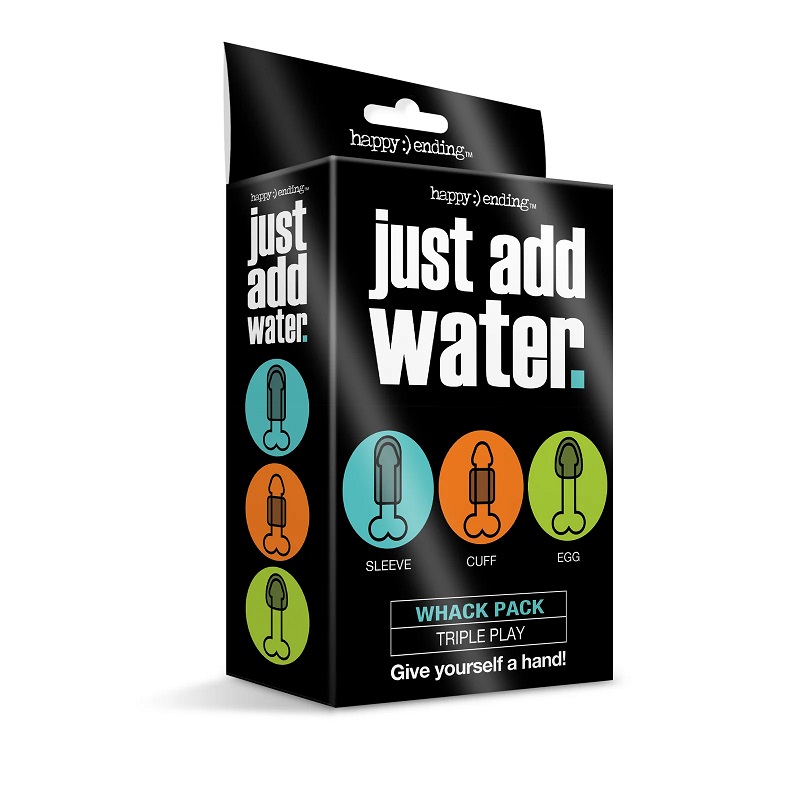 Choose your pleasure with the Happy Ending Just Add Water Wh... Happy Ending - Just Add Water Triple Play Stroker Set photo-4