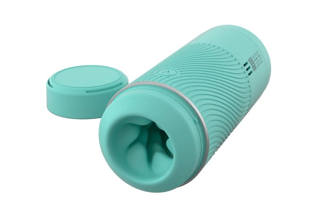 Premium manual stroker with suction control and a smooth sil... Arcwave - Pow Shake IT Up Stroker - Mint photo-10