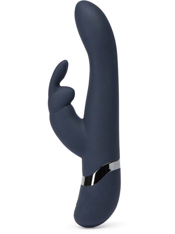 Coupling pinpoint clitoral stimulation with exquisite intern... Fifty Shades of Grey - Darker Oh My Rabbit Vibrator - Black photo-2
