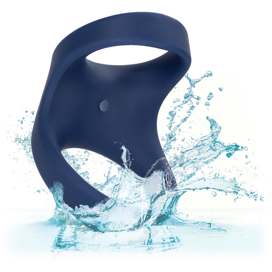 Explore new horizons of pleasure with the Viceroy Rechargeab... CEN - Viceroy Max Dual Vibro Ring - Blue photo-10