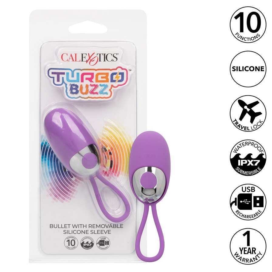 CEN - Turbo Buzz 震動子彈連套 - 紫色 CEN - Turbo Buzz 震動子彈連套 - 紫色 照片-9