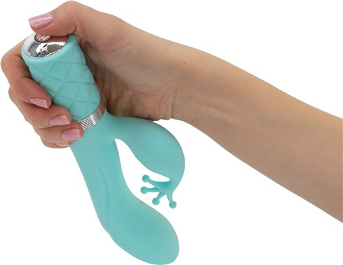 Pillow Talk - Kinky Rabbit Vibe - Teal photo
