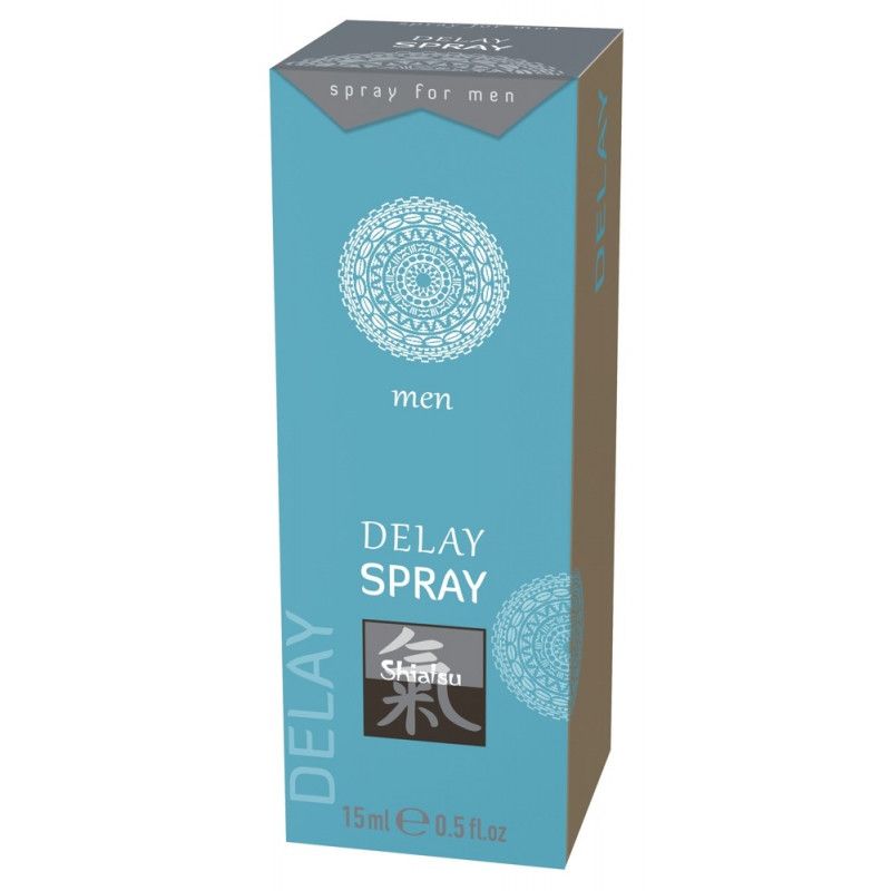 For real men! A nourishing, cooling intimate spray specifica... Shiatsu - Delay Spray - 15ml photo-2