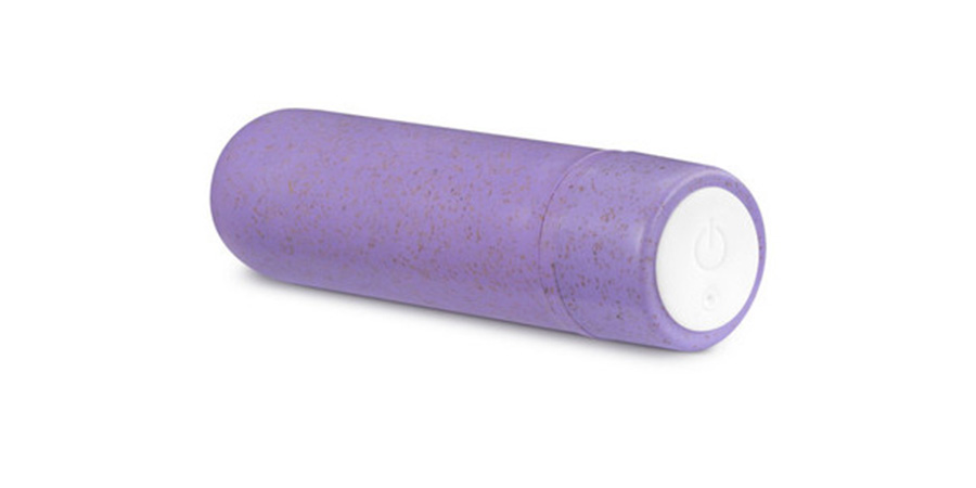 The Gaia Eco Rechargeable Bullet is an eco-conscious vibrato... Gaia - Eco Rechargeable Bullet - Lilac photo-7