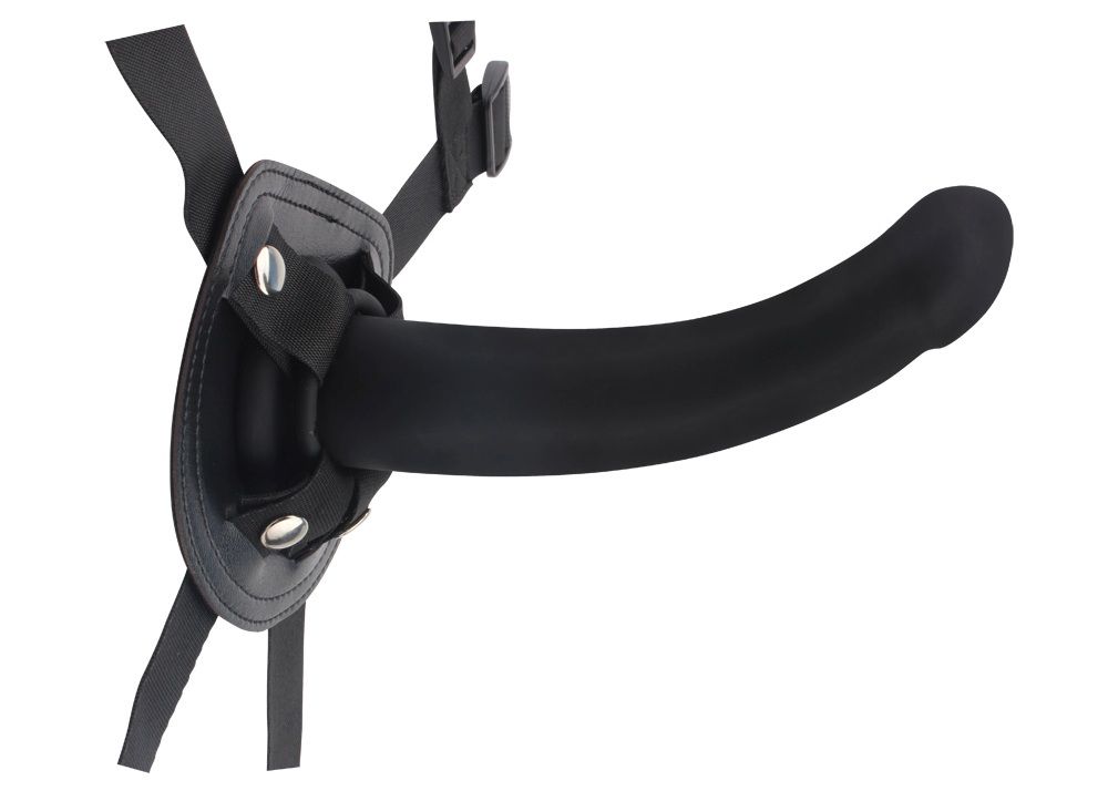 Features: Fully adjustable, Phthalates Free, Comf... Chisa - Bend Over For Beginner Strapon - Black photo-3