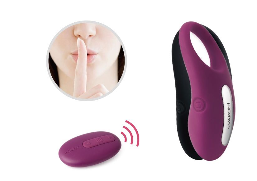 Allow SVAKOM to introduce Winni: a vibrating ring designed f... SVAKOM - Winni Remote Control Vibro Ring - Violet photo-10