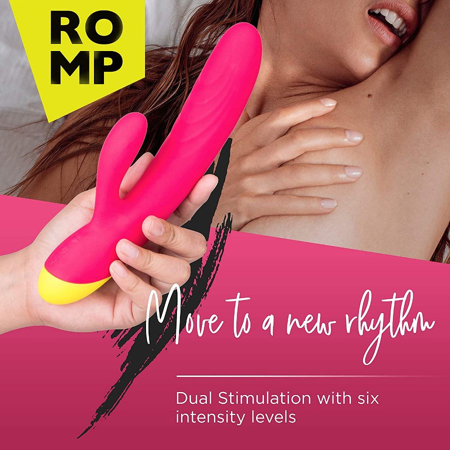 我們想通知您,適用於 Wow Tech 產品(ROMP、Womanizer、We-Vibe、Arcwave)的充電器適配... Romp - Jazz 兔子按摩棒 - 紅色 照片-7
