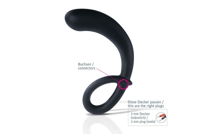 Better buckle up, ´cause Curving Curt is in da house. He was... Mystim - Curving Curt Electrosex Prostate Stimulator - Black photo-3